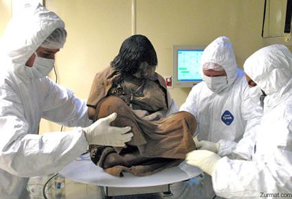 العثور على فتاة متجمدة منذ أكثر من 500 عام